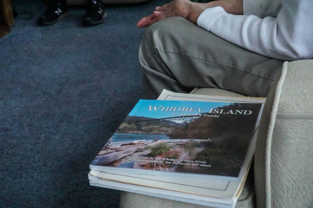 Whidbey Island: An Insiders Guide is Whidbey Writers Groups first collective nonfiction release. (Photo by Sam Fletcher)