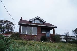 The empty house on Pioneer Way was built in 1925 by Otto Van Dyke, the builder of the Roller Barn, and was owned by the Maylor family for nearly a century.