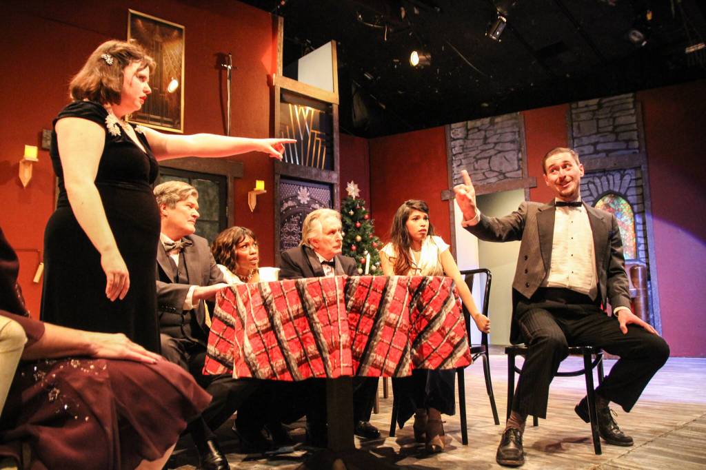 Madge Geisel (Ellie Alexander) is possessed by a spirit. (Photo by Luisa Loi)