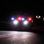 Police led the procession of Lt. Serena Dug Wileman on Monday. (Photo by Sam Fletcher)