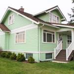 (Photo by Luisa Loi)
The Weidenbachs house, which was once green and stood in the West Beach area, has been repainted several times since it was moved to Monroe Landing. It was built in 1928 by Otto Van Dyk, a skilled Dutch builder known for building the Roller Barn and the Maylor home.