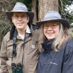 (Photo by Beth Stephens)
Steve and Martha Ellis stand near a Whidbey forest.