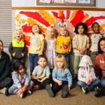 At left, Teacher Monica Sullivan, (standing) Spencer Carlson, Charlie Espy, Molly Shepherd, Breanna Carlson, Maximiliano Rodriguez, Kane Styles, Grayson OConnell, (sitting) Ezekiel John Bato, Benjamin Espy, Nova Rinkevich-Dean, Theo Rankin and Teacher Sara Cruz. (Photos by Luisa Loi)