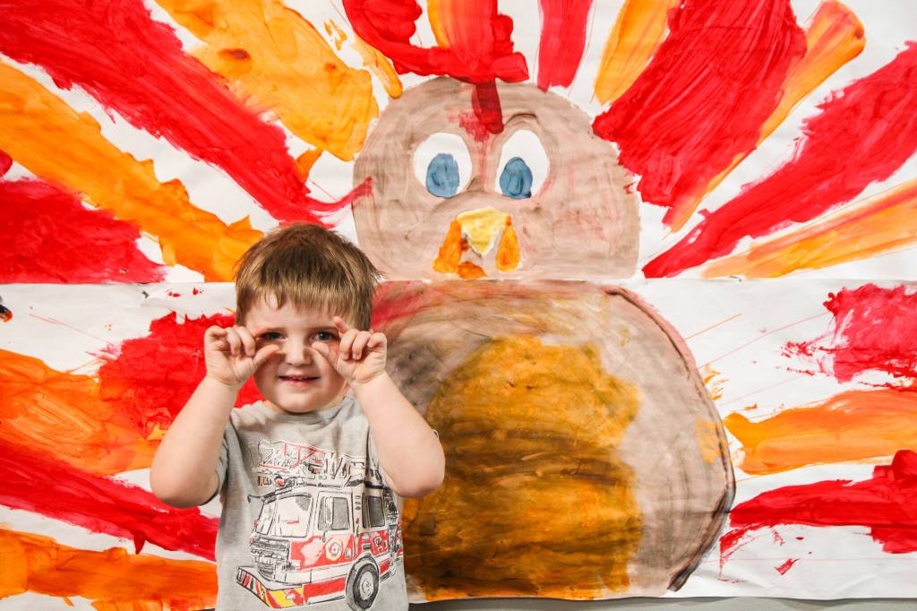 Gray. Lincoln Walton, 2 and a half.