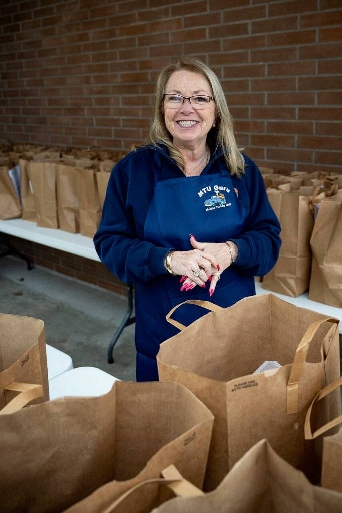 (Photo by David Welton)
Organizer Gwendine Norton ensures that everything runs smoothly.
