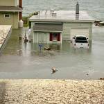 (Photo by Tabitha Jacobs-Mangiafico)
A South Whidbey home was flooded during a king tide in 2023.