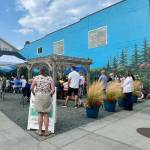 (Photo provided)
The Pop-up Plaza on Pioneer Way is one of several recent projects by Oak Harbor Main Street to preserve the historic downtown space.