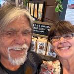Michelle Cladusbid, with her husband Tony Cladusbid own Beaver Tales Coffee in Coupeville.