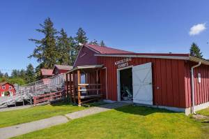 Photo by David Welton
The Burrier building on the Whidbey Island Fairgrounds.