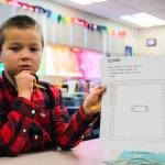 Photo by Luisa Loi
Trace Bull shows off his realistic Nintendo Switch drawing.