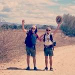 (Photo provided)
Kurt Hoelting and Soten Lynch during their walk across Mexico in 2022.