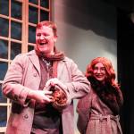 Photo by Luisa Loi
Rooster Hannigan (Eric George) and Lily St. Regis (Dany Stahl) are up to no good.