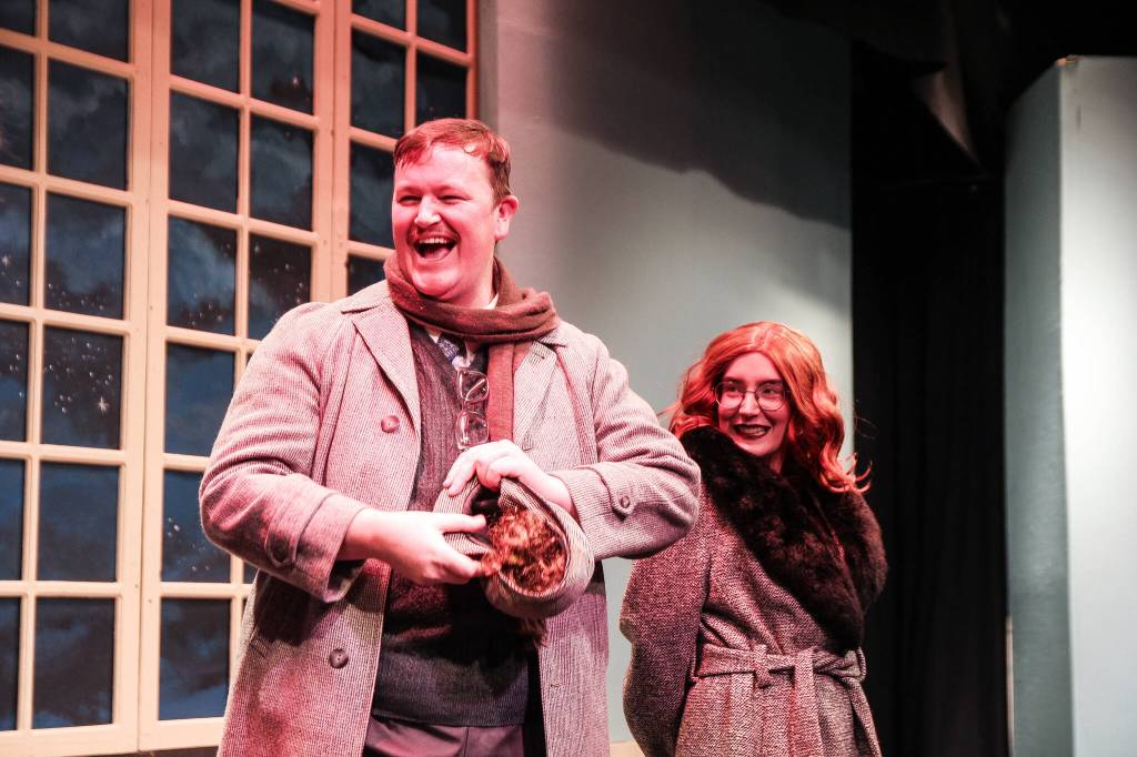 Photo by Luisa Loi
Rooster Hannigan (Eric George) and Lily St. Regis (Dany Stahl) are up to no good.