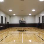 (Photo by Luisa Loi)
The renovated gymnasium, originally built in 1905, will host indoor pickleball, basketball and volleyball games.