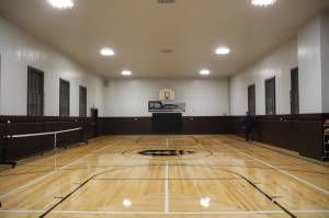 Photo by Luisa Loi
The renovated gymnasium.