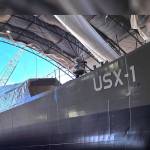 (Photo by DARPA)
The USX-1 Defiant, the NOMARS programs prototype vessel built by Nichols Brothers in Freeland, was completed last month.