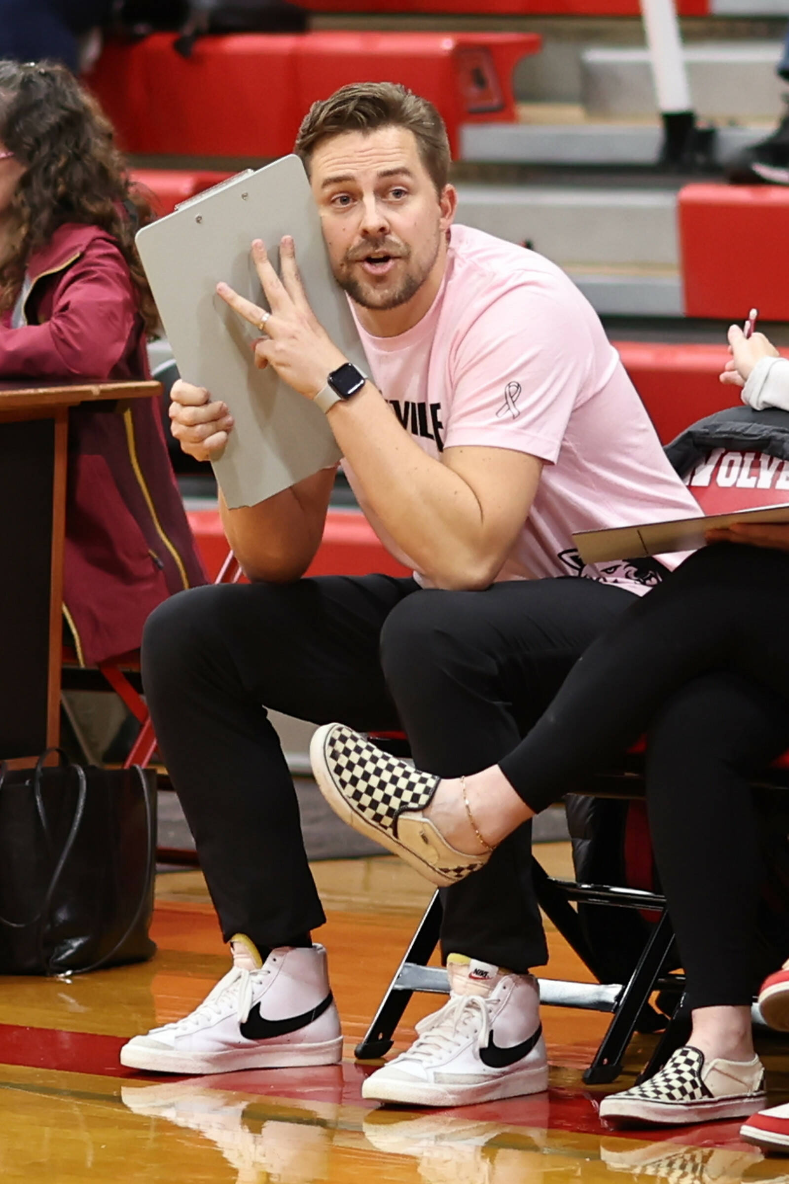 (Photo by John Fisken)
Cory Whitmore led CHS volleyball on three trips to the state tourney.
