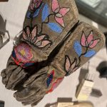 (Photo provided by Langley Historical Museum)
Beaded ceremonial gloves that belonged to William Shelton are part of the Jim and Ingrid Garhart Collection.