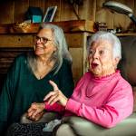 Photo courtesy of Island Senior Resources
Joan Nelson, right, with her daughter Robin Hernandez. Nelson was one of the first Island Senior Resources employees and wrote the very first grant proposal nearly 50 years ago.