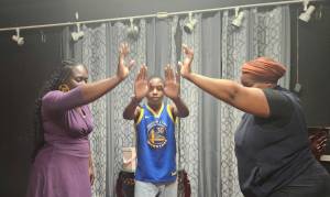 Members of the Unity Fellowship Juneteenth program rehearse for Thursdays event. Photo provided.