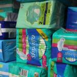 An assortment of pads sits in the warehouse (Photo by Marina Blatt)