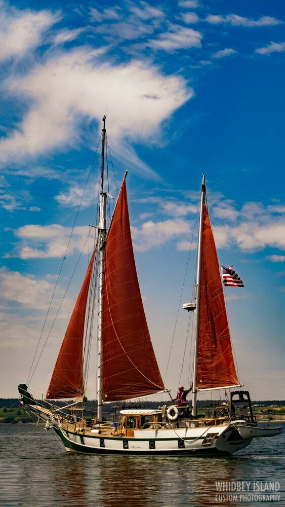 Cutty Sark sails the Salish Sea (Whidbey Island Custom Photography)