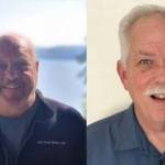 Larry Goff and Chris Chan are two of the candidates running for Commissioner of the Central Whidbey Island Fire and Rescue.