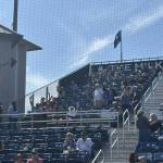 (Photo provided) Arcillas fans wave from the stands.