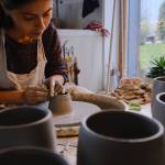 Pottery has a long history of importance to humanity, giving the practice a sense of "spirituality" Sasha Polonko feels at the throwing wheel.