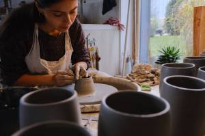Pottery has a long history of importance to humanity, giving the practice a sense of "spirituality" Sasha Polonko feels at the throwing wheel.