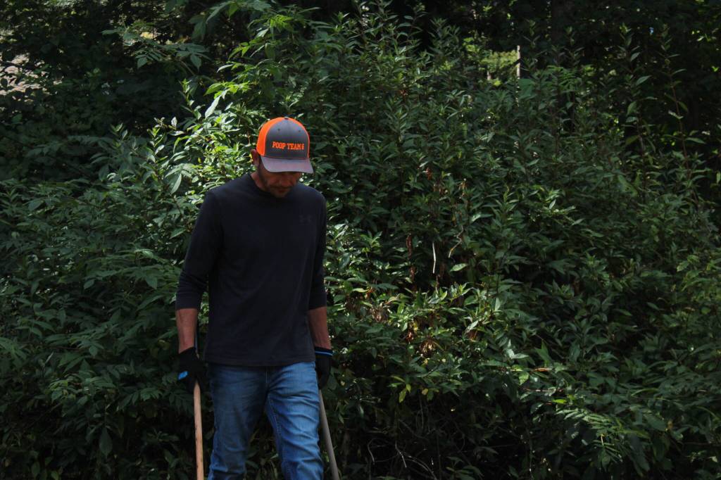 (Photo by Allyson Ballard) The Usemans, married nearly 20 years, run Poop Team 6 together.