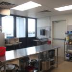 The new kitchen. Photo by Allyson Ballard