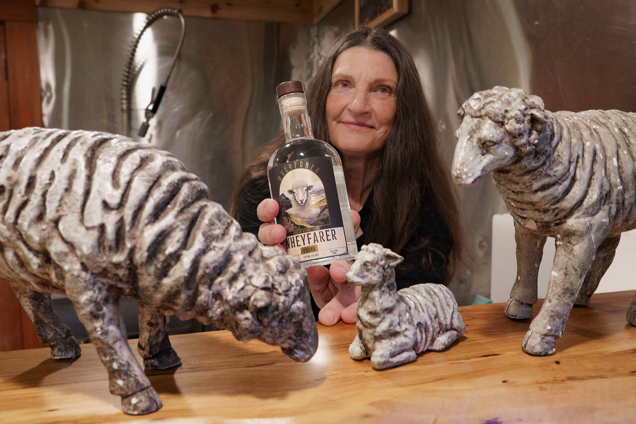 Make whey! Whidbey's Glendale Shepherd now distilling vodka