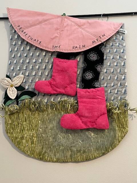 (Photo provided) Lancet said inspiration for quilts can come from a lot of sources, and the process of creating one can be lengthy.