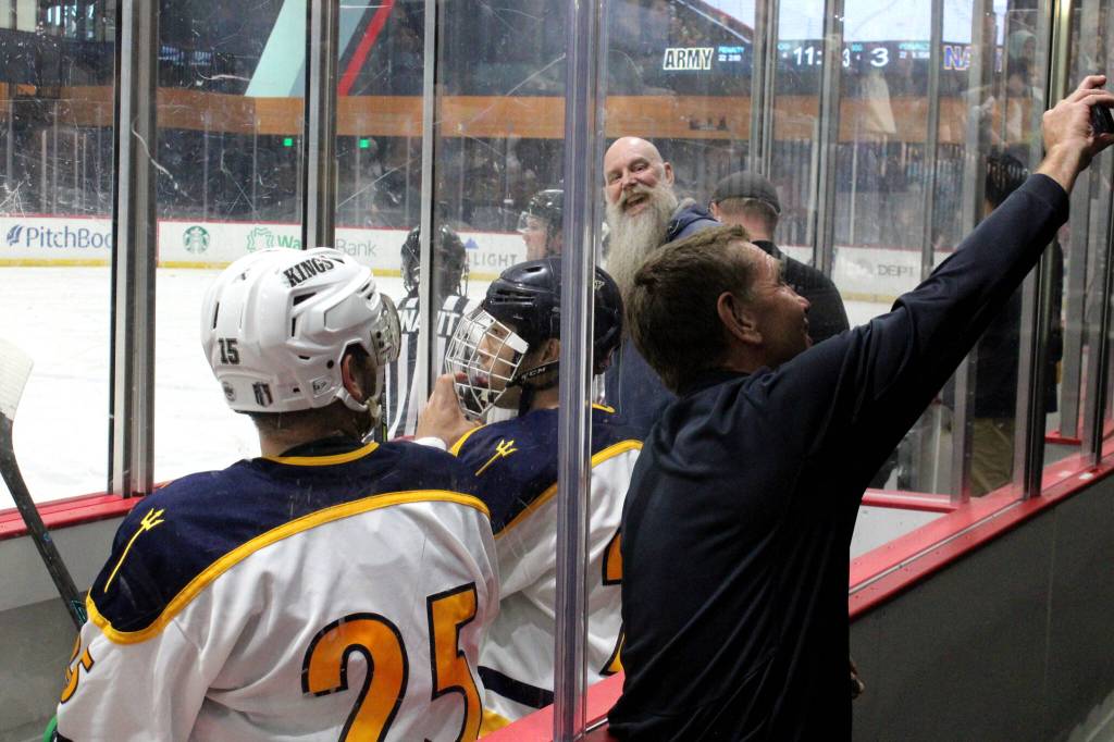 (Photo by Allyson Ballard)	The penalty box found itself with quite a few tenants over the course of the game.
