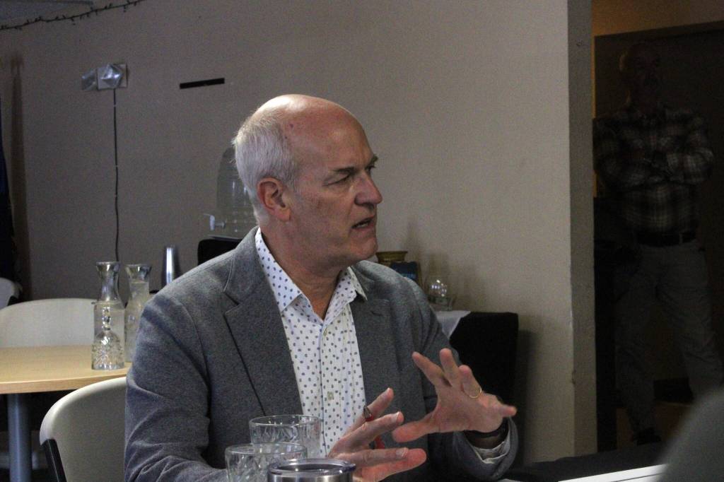 (Photo by Allyson Ballard) Its about listening to veterans directly and making sure their voices shape the policies we fight for in Washington, D.C., Larsen said of his veteran events.