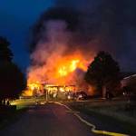 Photo by Jerry Helm
Nobody was injured in the fire but the home was a complete loss, Deputy Chief James Meek said.