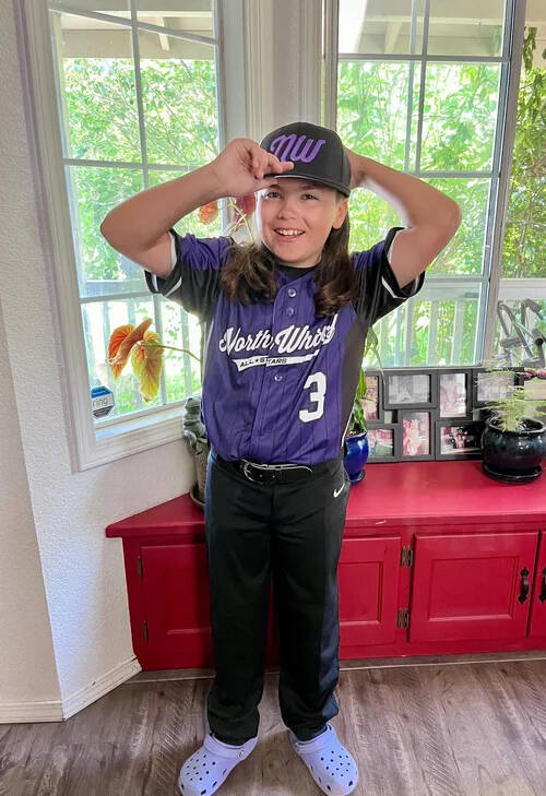 (Photo provided) Sam has been a life-long baseball player.