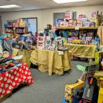 Photo provided. Mary Heck, a volunteer at Holiday House North, expects the organization will distribute gifts to over 1400 kids this holiday season.