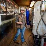 Nichols Brothers General Manager Nick Zustiak stands in the welding center, where a lot of apprentices are trained.