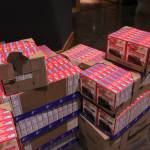 (Photo by Allyson Ballard)
Each bag received a certain number of items, and each family will receive a bag  a thousand will be distributed in total.