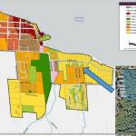 Photo provided. This city of Langley zoning map shows the parcels on the south side of Edgecliff Drive that would have been affected by the zoning change, had it passed.