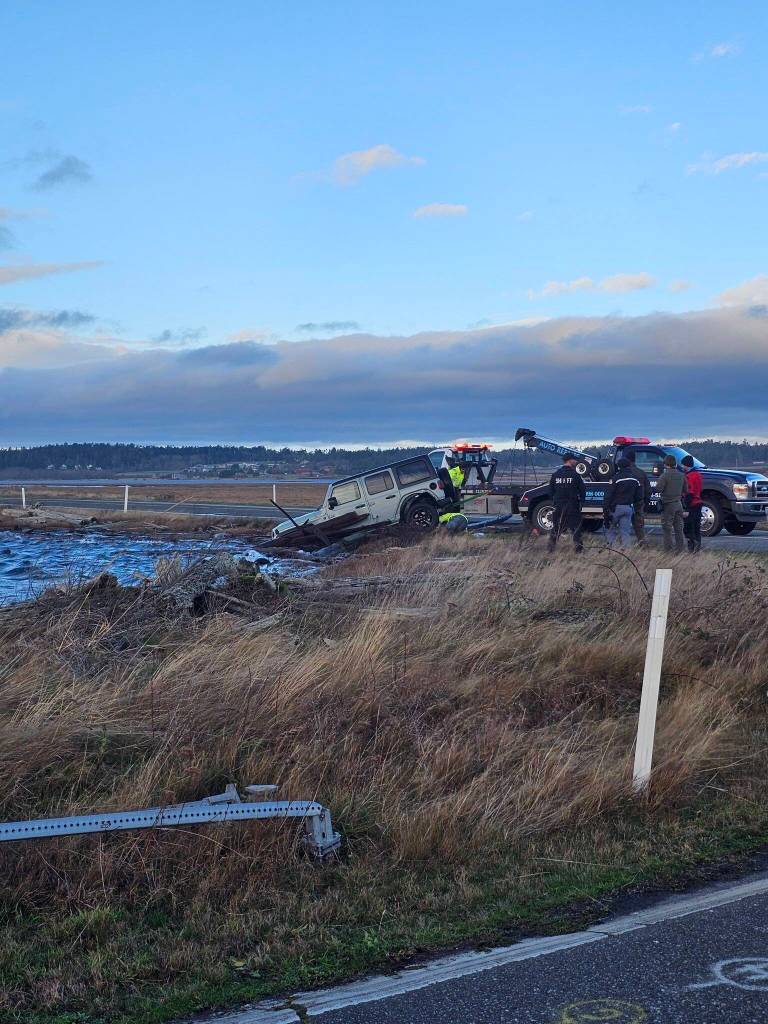 Photo by Mel Nasby. Many accidents have occurred at this location, though not many have been fatal.