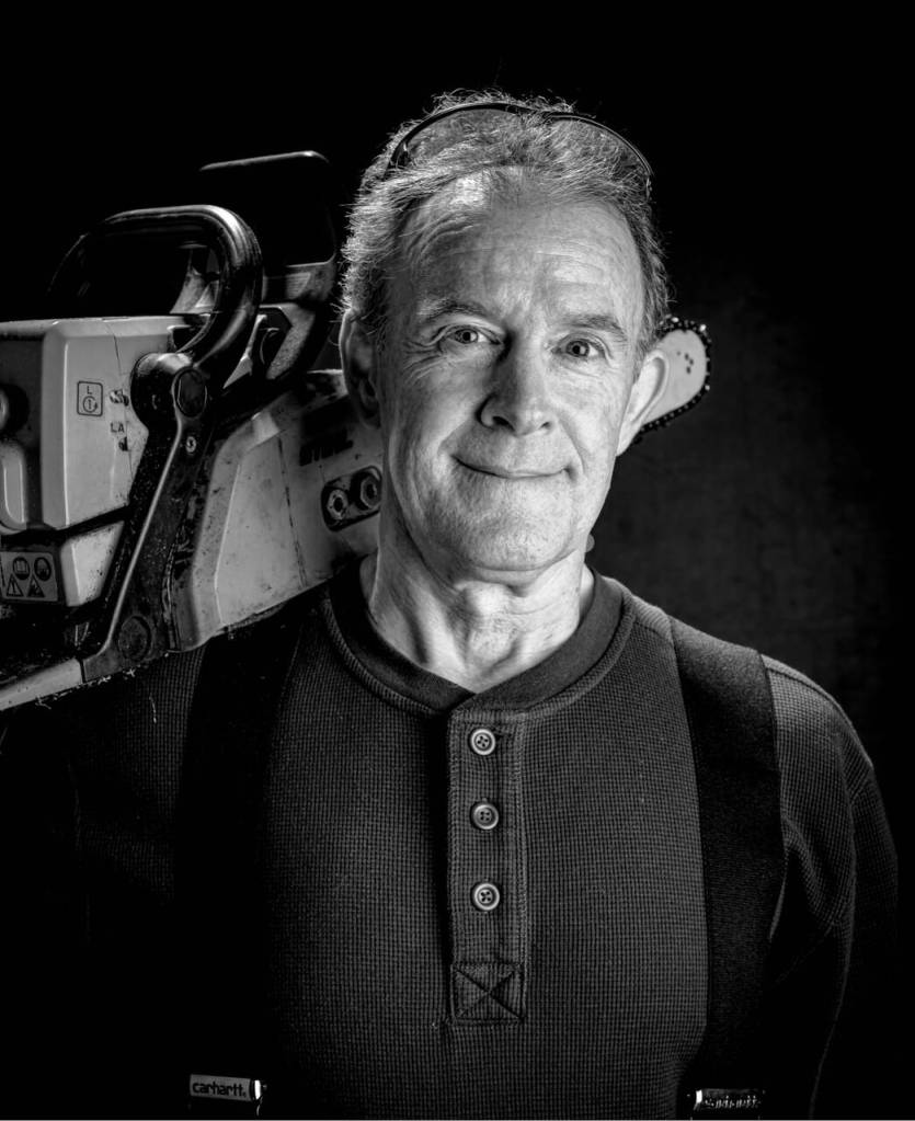 Scott Price, creator of Price Sculpture Forest in Coupeville.