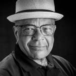 David Hundley in his Greenbank studio. Photo by Clinton artist Louie Rochon, who was sitting for his own portrait. “He grabbed my camera and snapped this,” says Hundley.