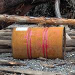 Photos by Robert Kiesser. North Whidbey Fire and Rescue spent some of Friday and Saturday investigating the contents of a barrel labeled as containing isocyanate.