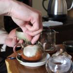 (Photo by Marina Blatt) The products served at the shop reflect the ideology of exposing guests to the breadth of flavors of tea around the world. The business focuses on traditional tea made from the Camellia sinensis plant – offering green, white, yellow, oolong, black and pu-erh teas.