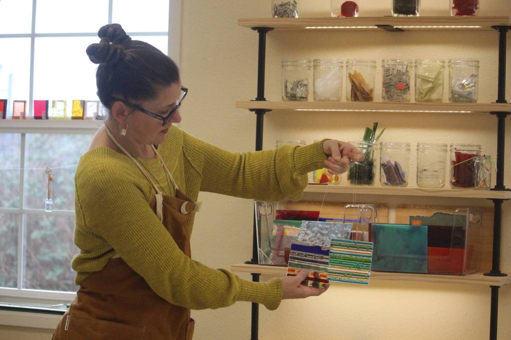 Coupeville studio has heart of glass