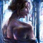 Photo from NWESD Regional High School Art Show winners gallery. Leelaphisuts work, titled Stained Glass, won judges favorite and NWESD staff favorite.