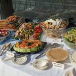 Photo provided. Chef Gordon Stewart is known for making elaborate spreads including this summer-inspired feast.